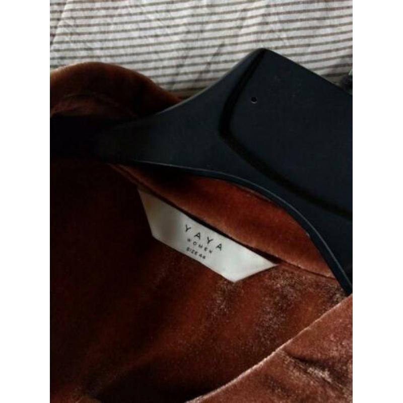Velours blouse YAYA maat 44