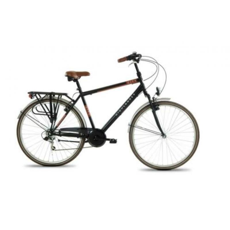 NIEUWE 28´´ Highlander City Herenfiets 6 versnelling