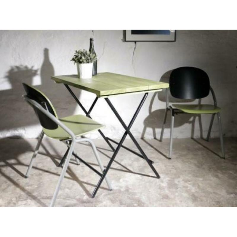 BoHo Stijl Klaptafels Bistro tafels Terrastafels Groen blad
