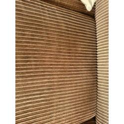 Retro bruine corduroy rib bank
