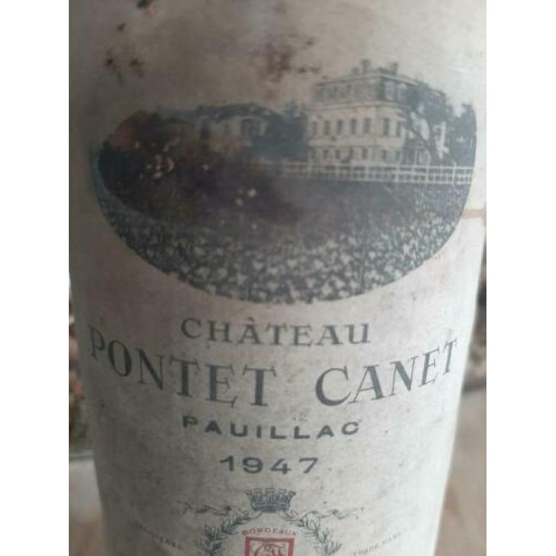 Chateau Pontet Canet 1947 Grand Cru Classe