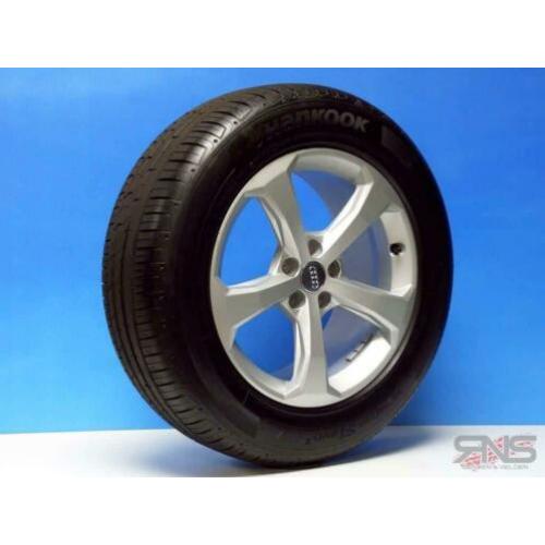 DEMO 5x112 18 inch OEM Audi Q5 Velgen Zomerbanden 235 60 18