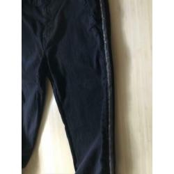 Zwarte broek van Roberto Cavalli, maat 28, NIEUWSTAAT