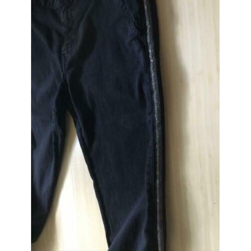 Zwarte broek van Roberto Cavalli, maat 28, NIEUWSTAAT