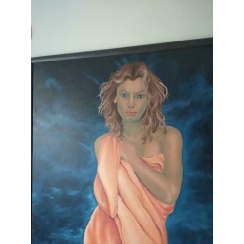 Olieverf schilderij