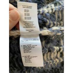 Fabienne chapot vest maat M mohair panterprint