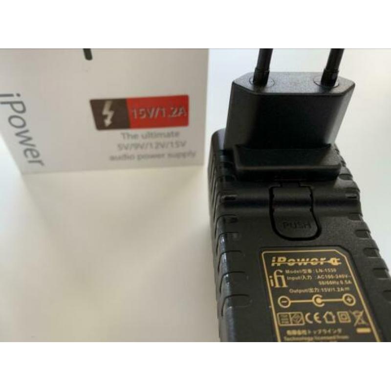 IFi IPower 15v /1.2 amp schone stroom!