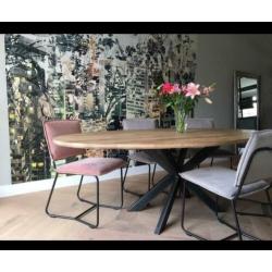 ovale tafel