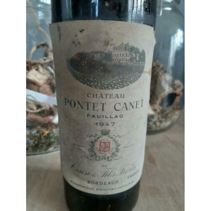 Chateau Pontet Canet 1947 Grand Cru Classe