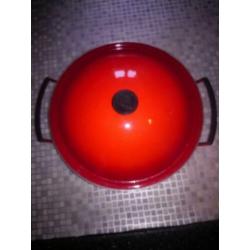 creuset wokpan gietijzer