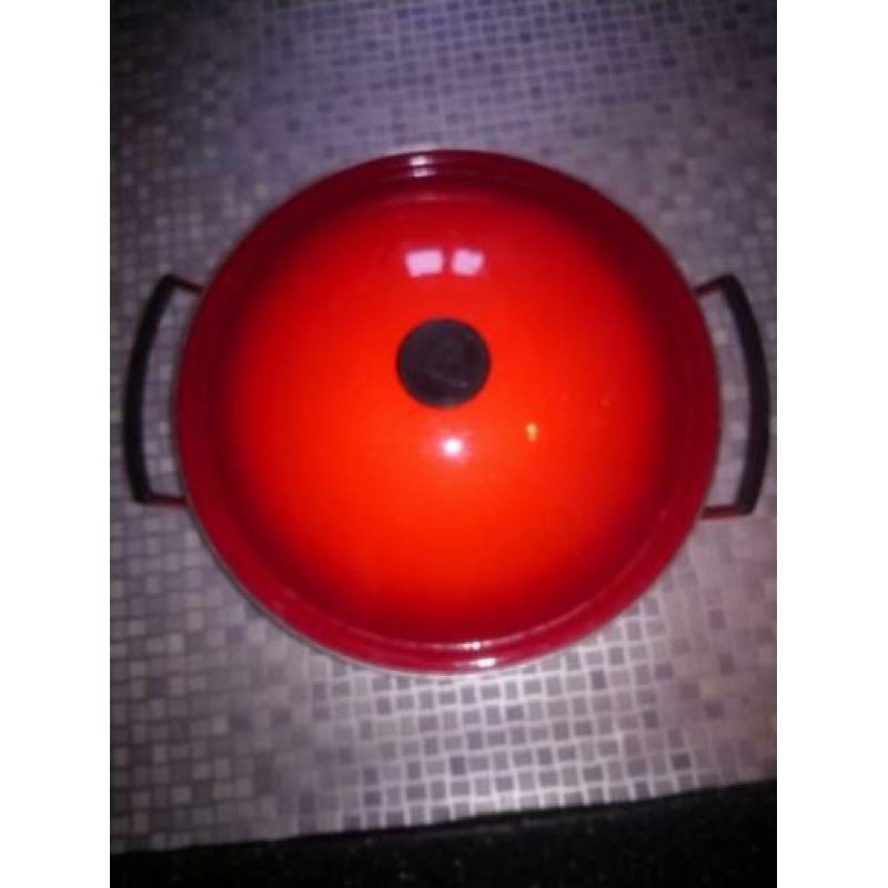 creuset wokpan gietijzer