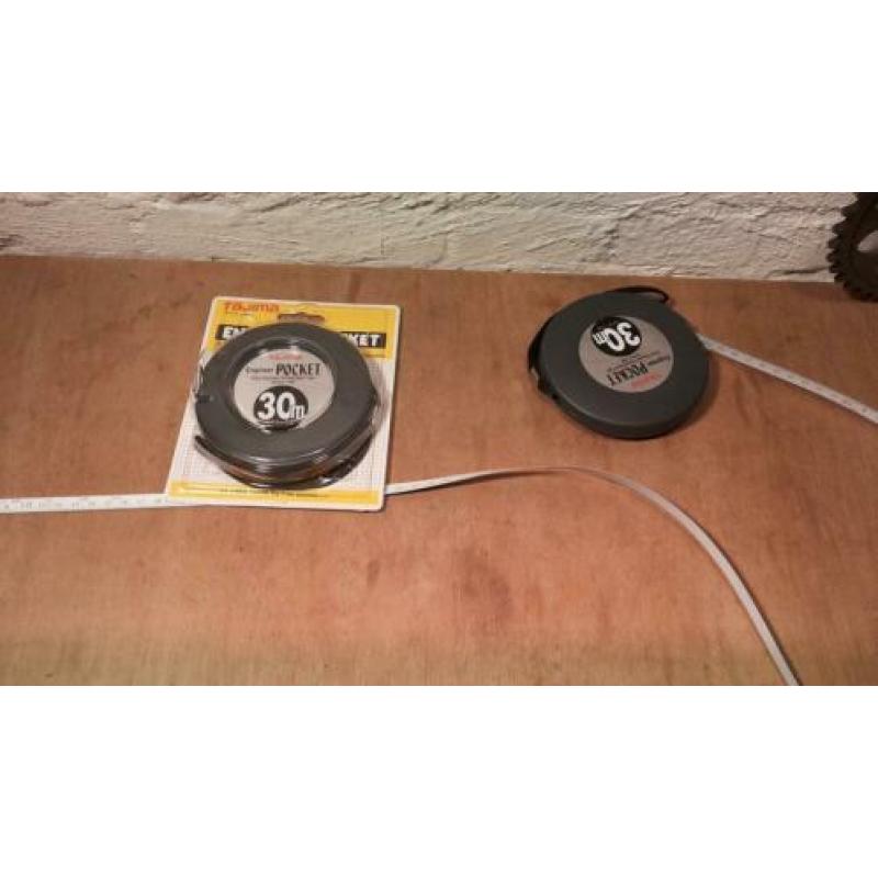 Nieuwe Tajima 30m meetband / landmeter