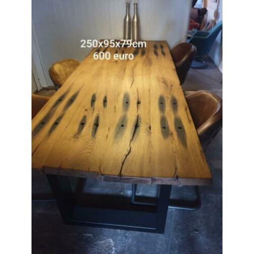 Nieuwe industriële tafel