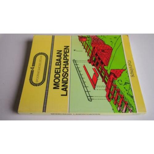 boek 1990 MODELBAAN LANDSCHAPPEN trf modelspoor treinen