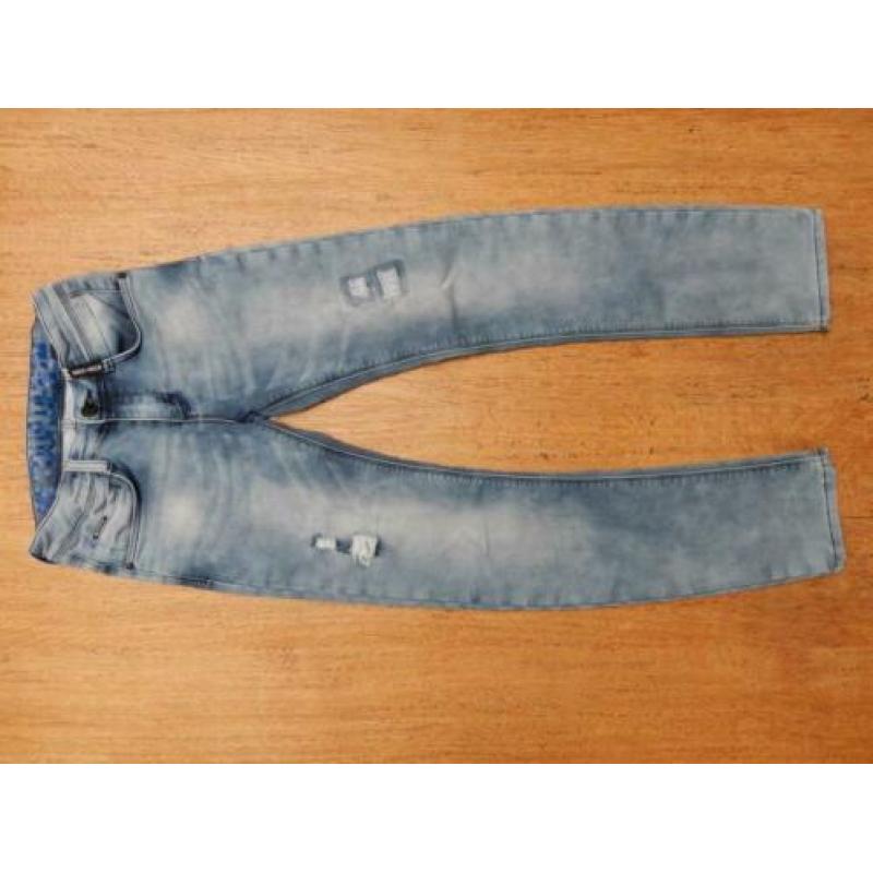Stoere tapered fit jeans (Model Yves) van Retour maat 158
