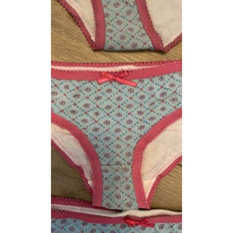 Maat 92 98 meisjes ondergoed 7x ZGAN boxer slip roze blauw