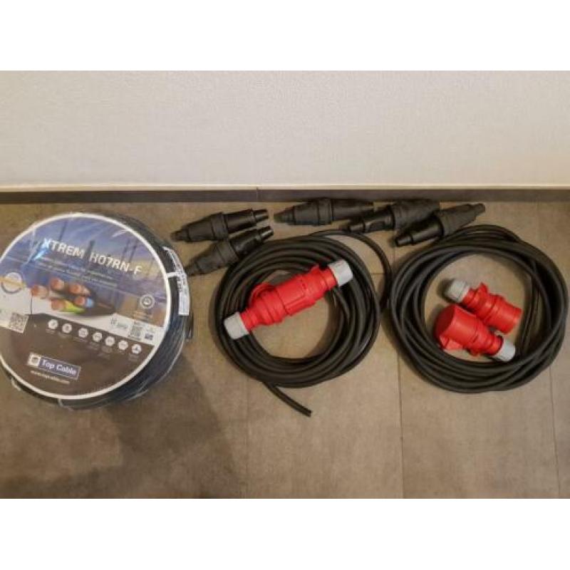H07rn-f snoer stroom verlengsnoer haspel kabel kracht