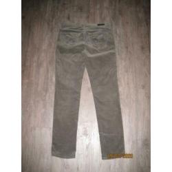 Adriano Goldschmied bruine babyrib broek W28 (maat 36)