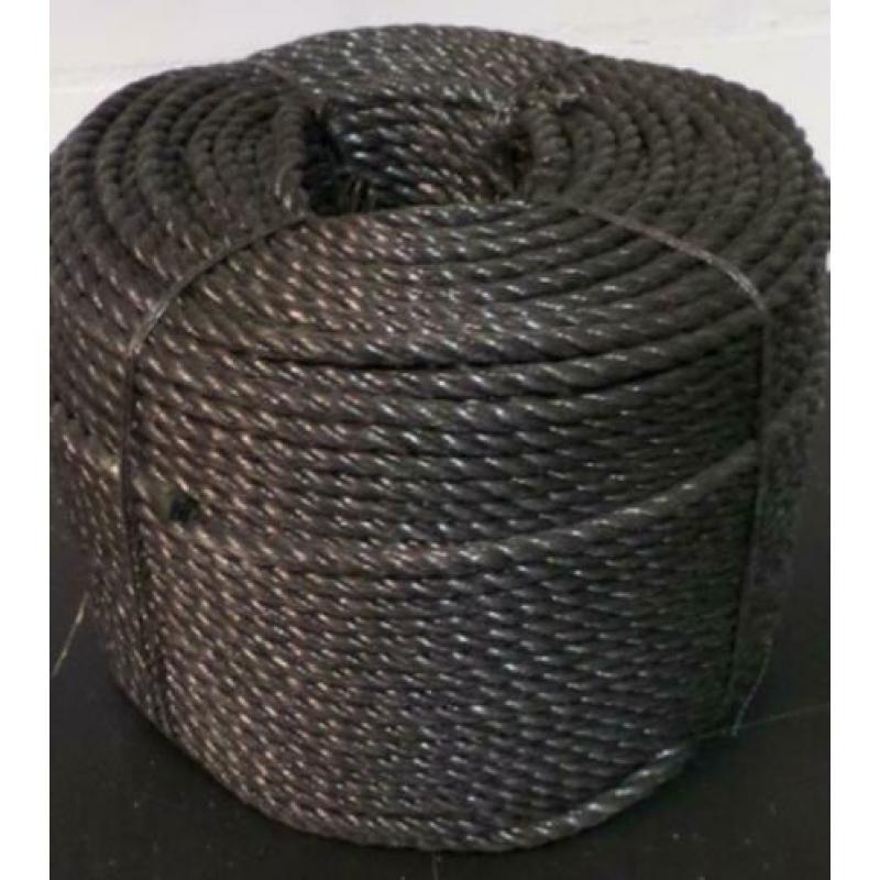 Bindtouw 4, 6 en 8 mm dik vanaf 0,15 per meter en 8,50 tros.