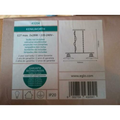 Industriële hanglamp nieuw!