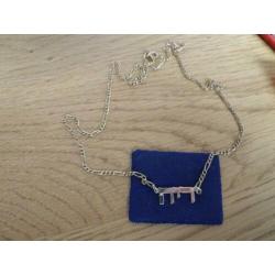 naamketting goud en zilver