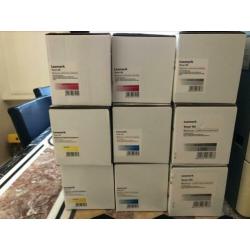 9 toners tbv Lexmark548
