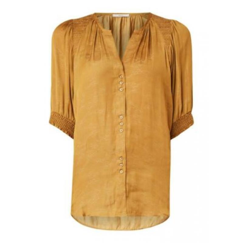 SESSUN prachtige Blouse maat M Huid Coll NIEUW ww 135,--