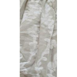 ZGAN prachtig beige met witte SCAPA rok mt S 36, rokje wit