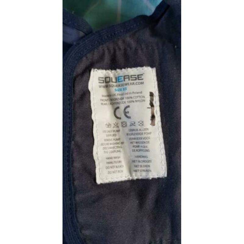 Squease drukvest maat xs