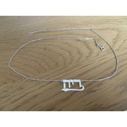 naamketting goud en zilver