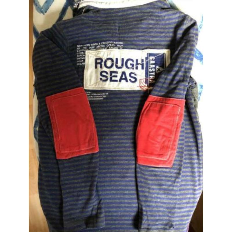 Gaastra trui blauw/grijs:rood