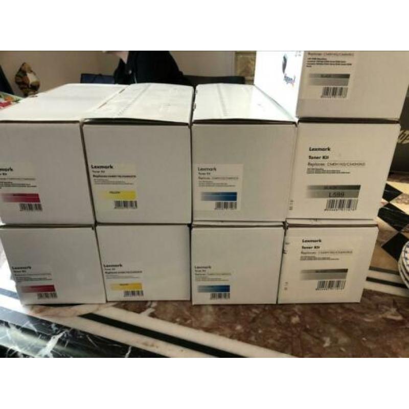9 toners tbv Lexmark548