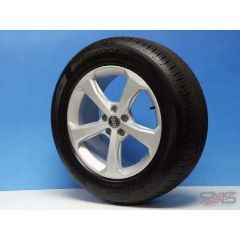 DEMO 5x112 18 inch OEM Audi Q5 Velgen Zomerbanden 235 60 18