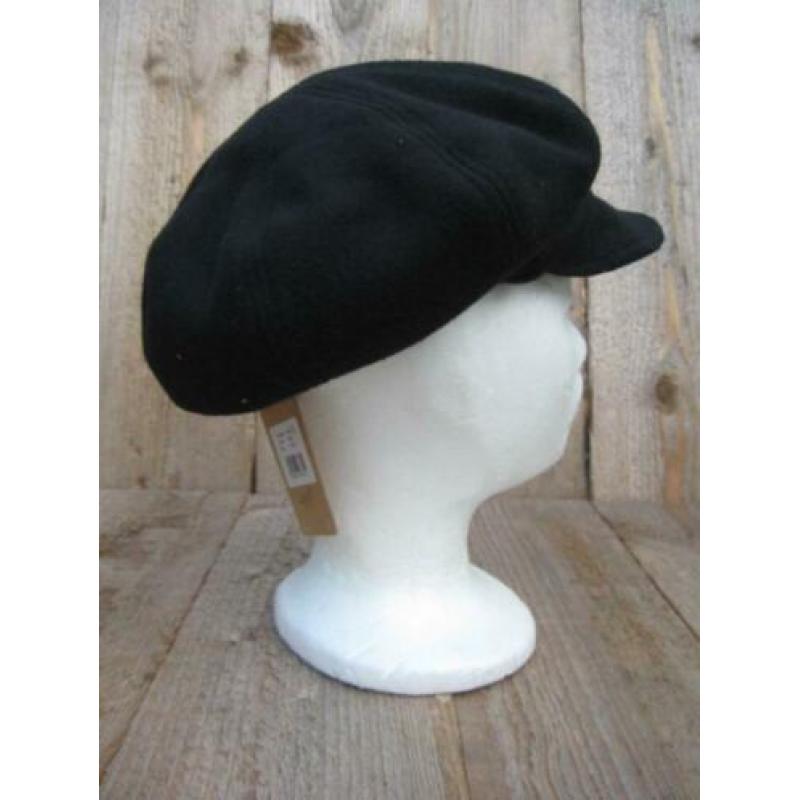 Dames zwarte winterpet van Fiebig Maat 56