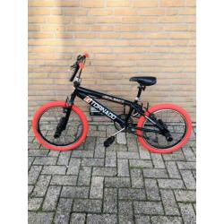 BMX Royal Buggati Tornado Freestyle 20” Zwart/Rood (Zgan)