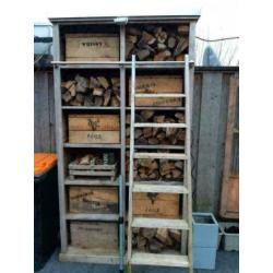 Kisten met deksel / speelgoedkisten van hout , 5-delig