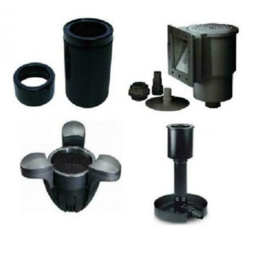 druk pvc voor de vijverbouw! skimmer, bodemdrain, kraan