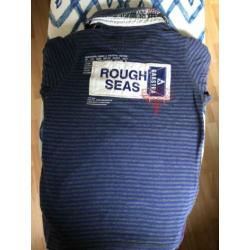 Gaastra trui blauw/grijs:rood