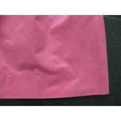 Roze rok glansstof, katoen, maat S H&M, plooien