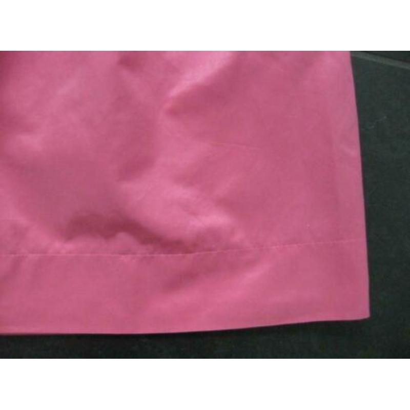 Roze rok glansstof, katoen, maat S H&M, plooien