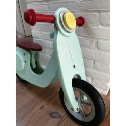 NIEUW Janod loop scooter mint groen