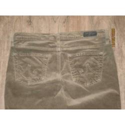 Adriano Goldschmied bruine babyrib broek W28 (maat 36)