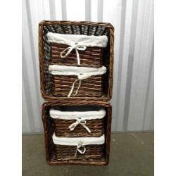 Vintage rotan manden
