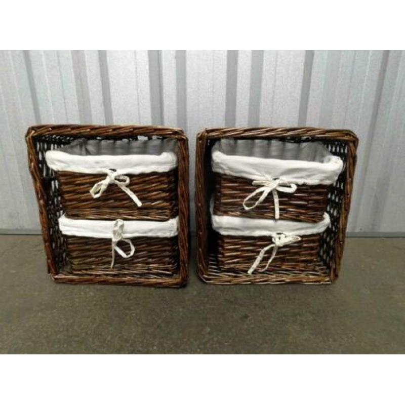 Vintage rotan manden