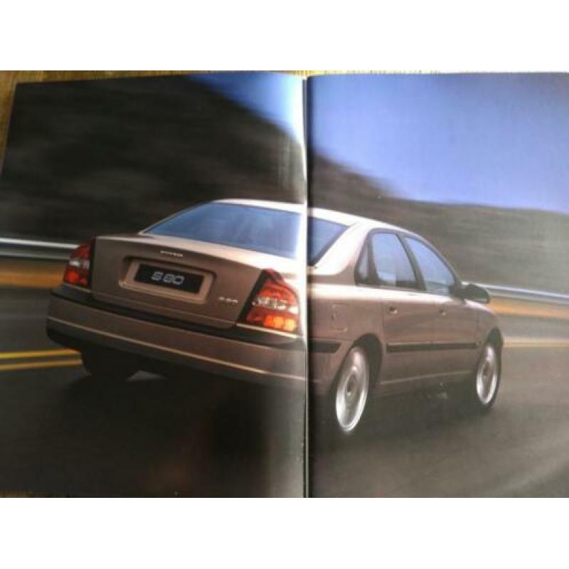 Volvo S80 folder met prijslijst uit 1999