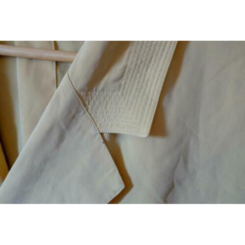 Gele Vintage Jas - maat 40 - made in Hong Kong