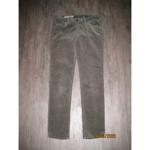 Adriano Goldschmied bruine babyrib broek W28 (maat 36)
