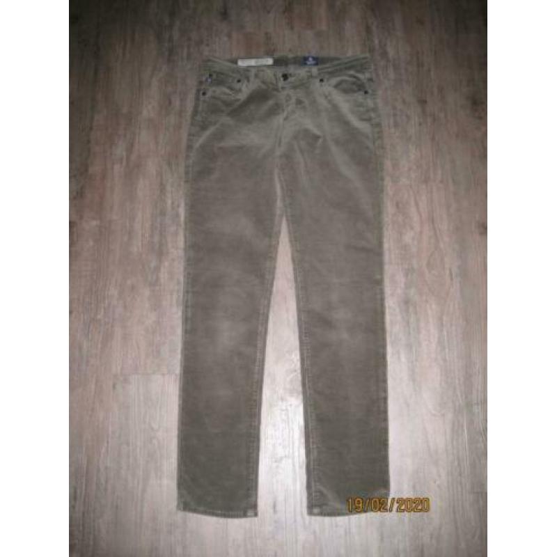 Adriano Goldschmied bruine babyrib broek W28 (maat 36)