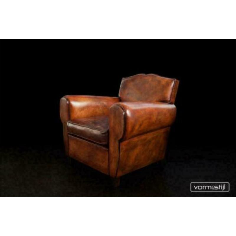 Country Life Style: Art Deco Fauteuils in natuurecht leder