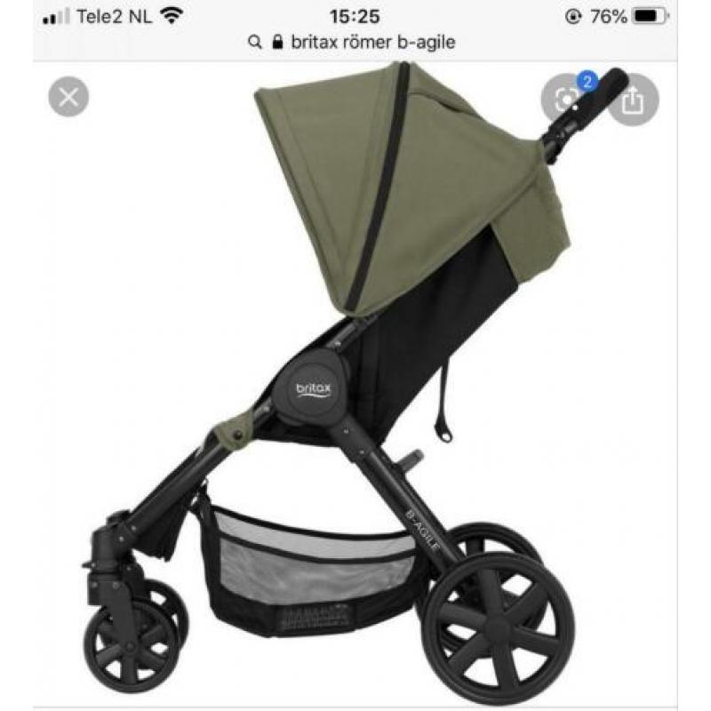 Britse Römer b-agile buggy